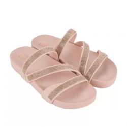 Zapatilla Zaxy Glow Nude Claro